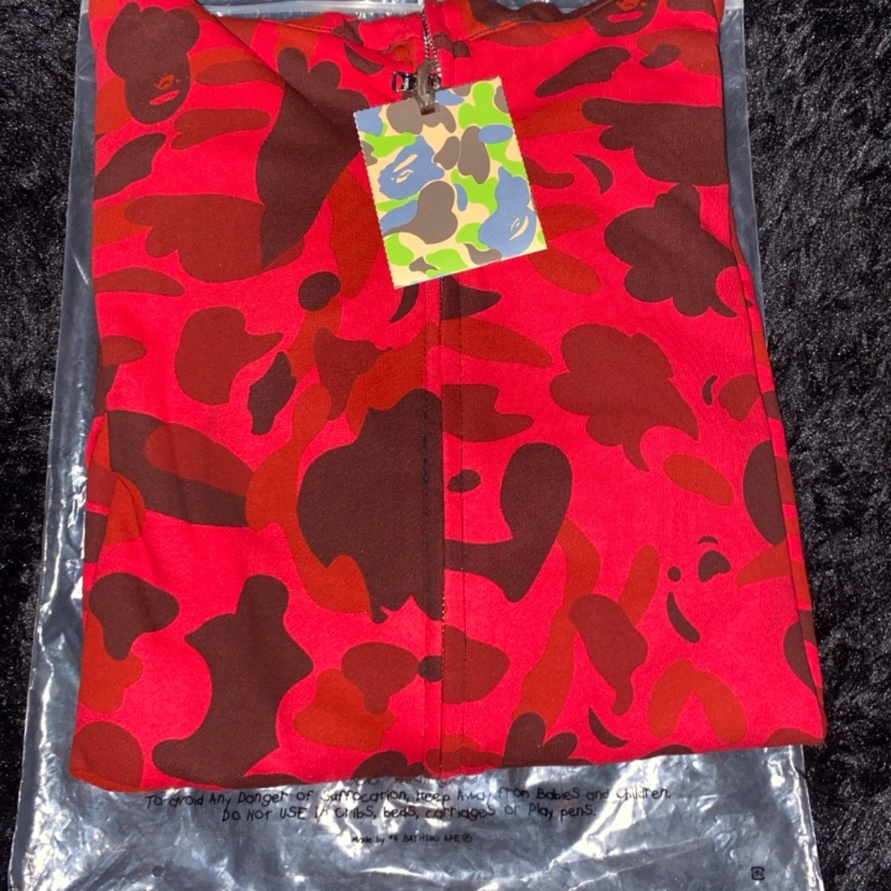 Bape Red Performance Jacket - Picture 4 of 4